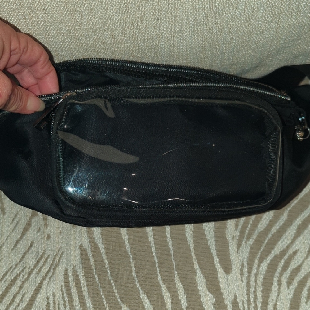 Madden Girl Black Fanny Pack / Crossbody